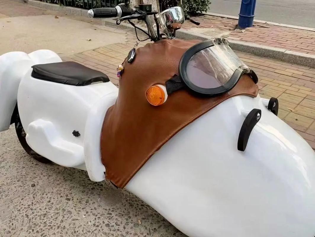 抖音史努比电瓶车的图片