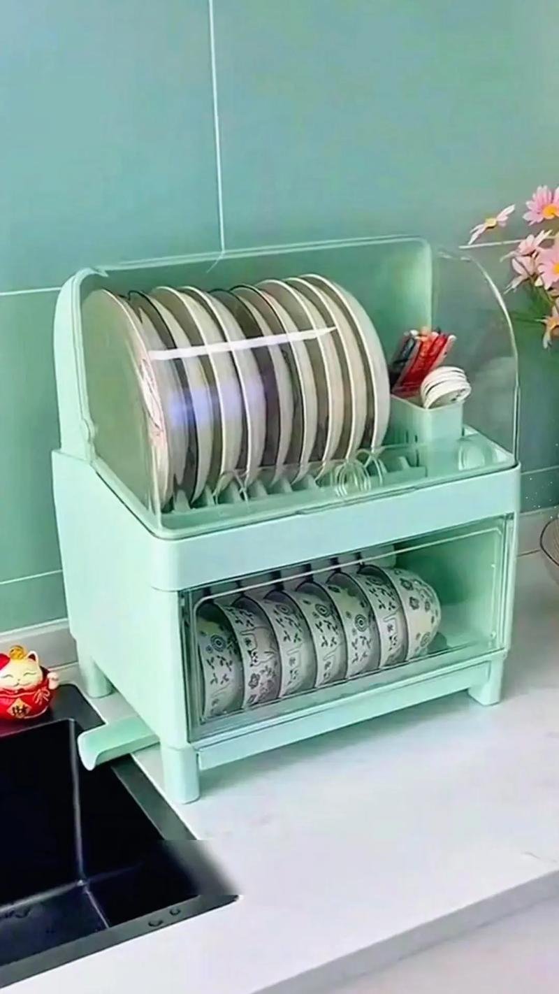 抖音中放置歺具的置物架