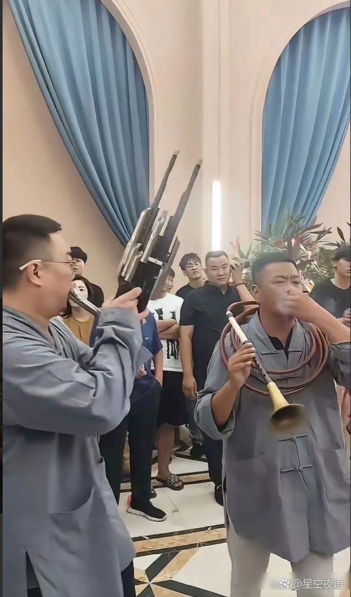 河南永城红事唢呐直播