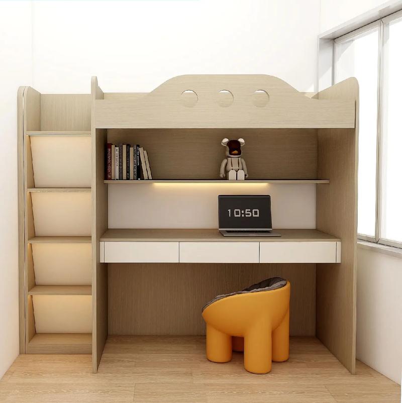 抖音同款上层床下层书桌