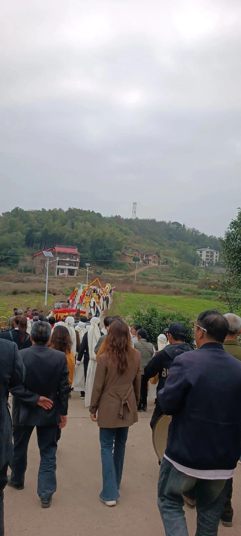 湖南常德农村丧葬直播