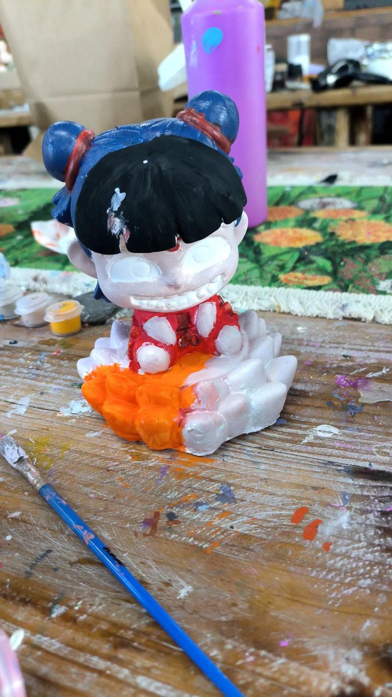 抖音手像石膏diy视频