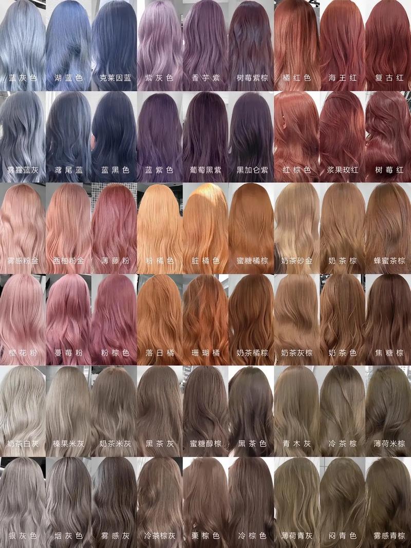 2025抖音头发流行色