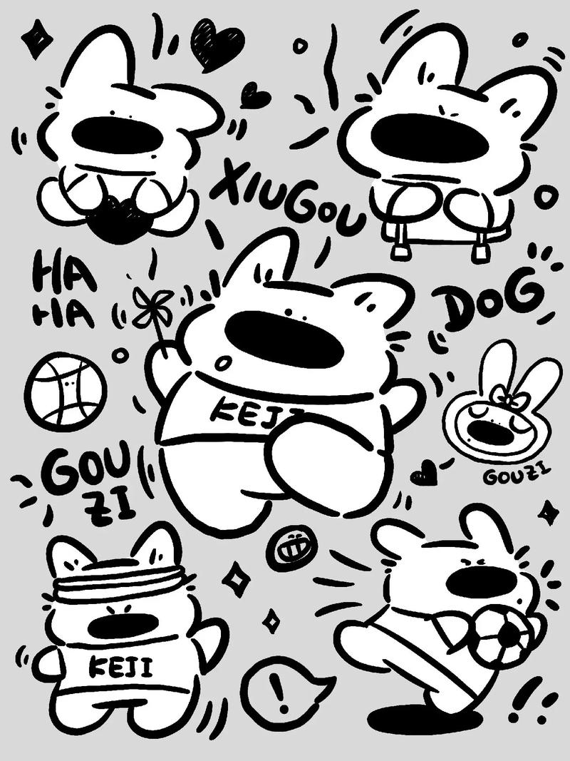 抖音手账本插画简单可爱