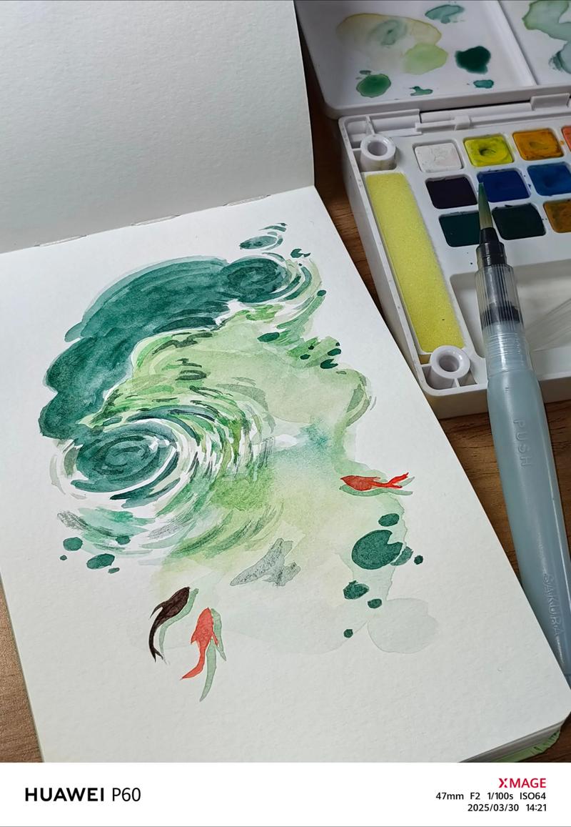 抖音颜料在水里变成固体