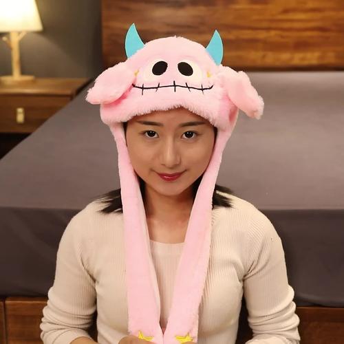 抖音耳朵会动的帽子正品