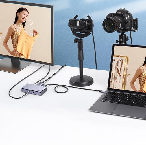 摄像机连接笔记本直播