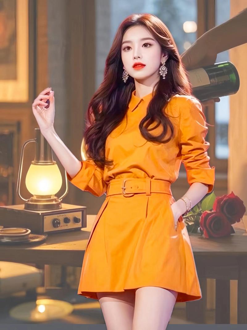 抖音橙色衣服跳舞bgm