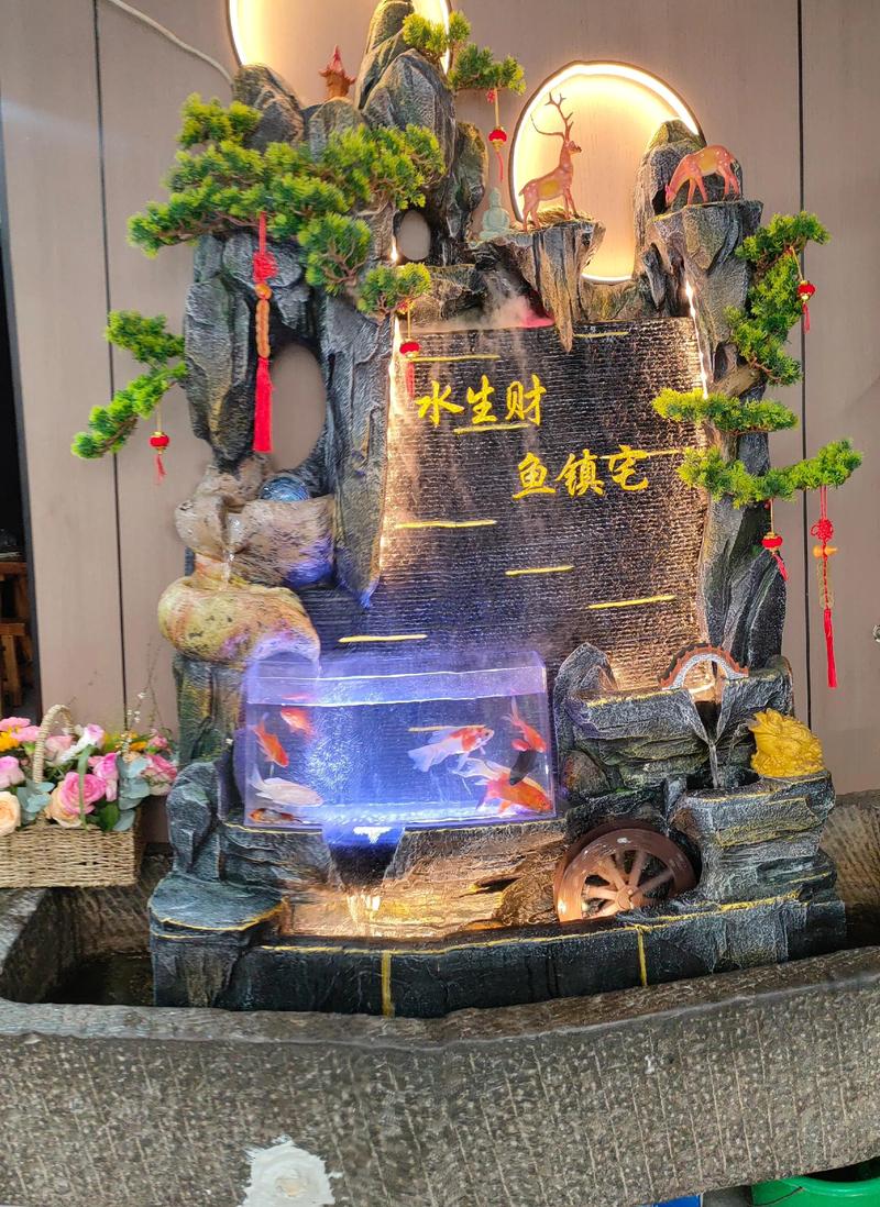 抖音pvc水管茶几养鱼