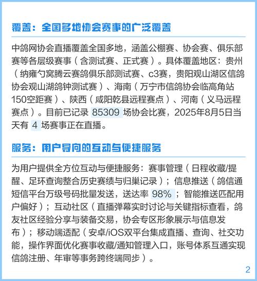 中鸽网赛事直播平台2