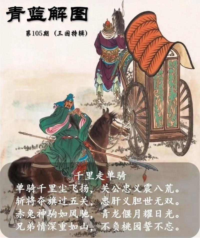 关二爷千里走单骑抖音