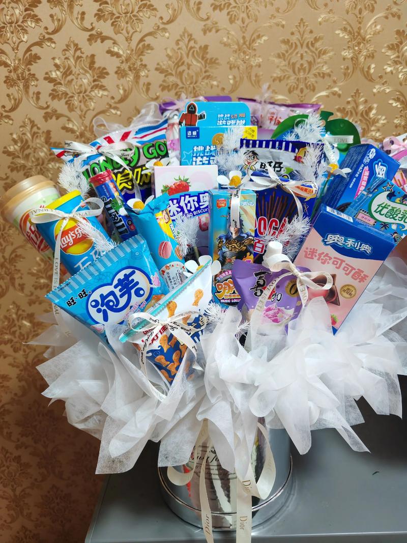 送女朋友一箱零食抖音