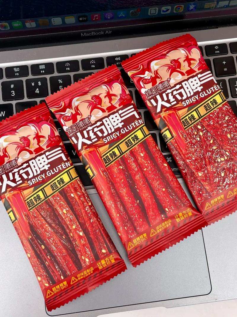 网红辣条抖音同款微商