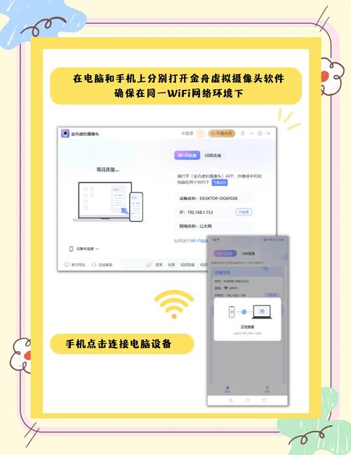 手机摄像头改电脑直播
