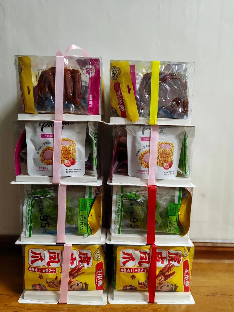 抖音上零食大礼包视频