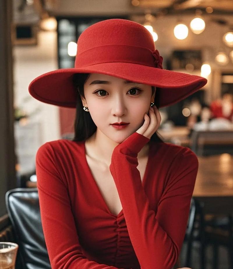 抖音上的红帽子女歌手