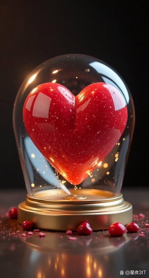 抖音上的照片里的桃心