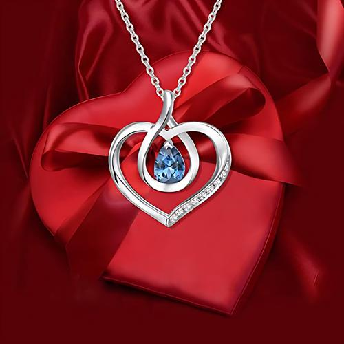 抖音同款网红心形吊坠