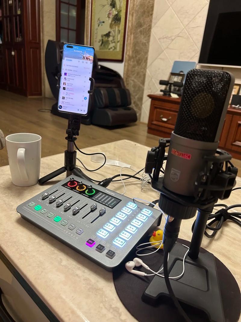 手机快手直播声卡套装