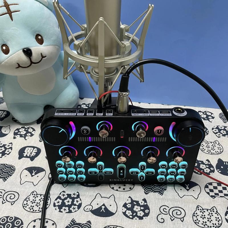 手机快手直播声卡套装