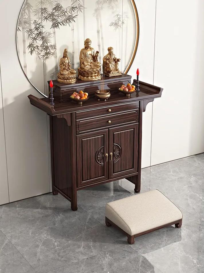 抖音最火的财神爷供桌