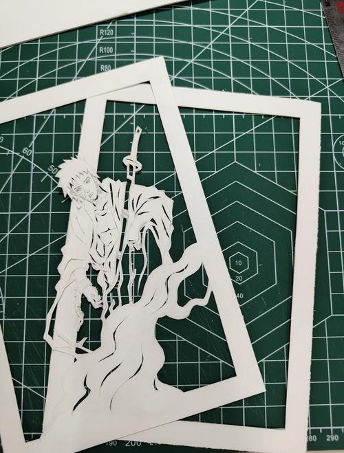 抖音海贼王纸雕灯教程