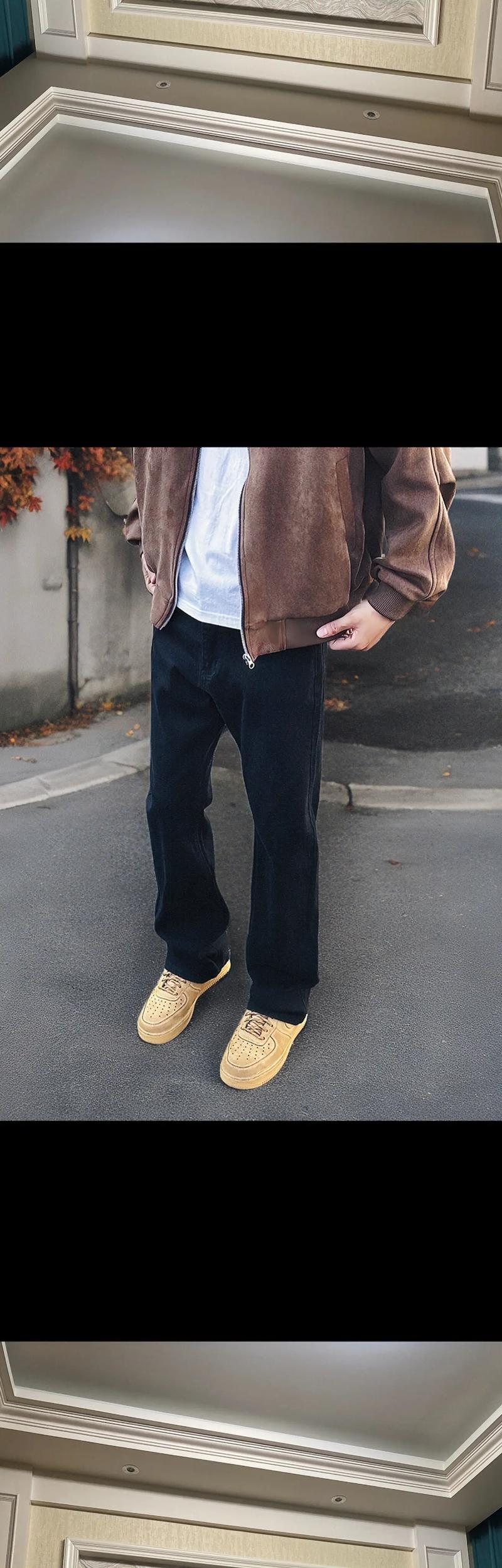 快手红人男生裤子搭配