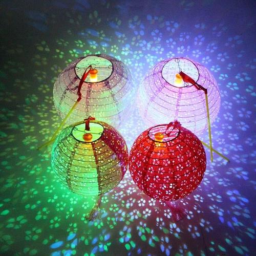 抖音里有呢中圈形的灯