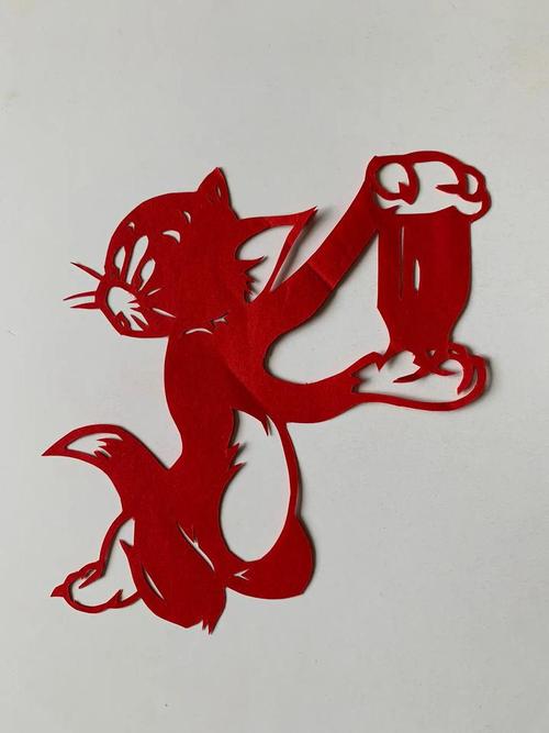 抖音里海贼王叠影剪纸