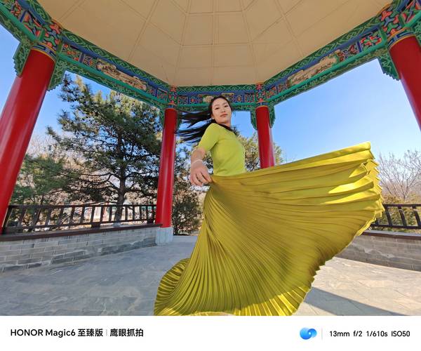 华为荣耀快手拍摄效果