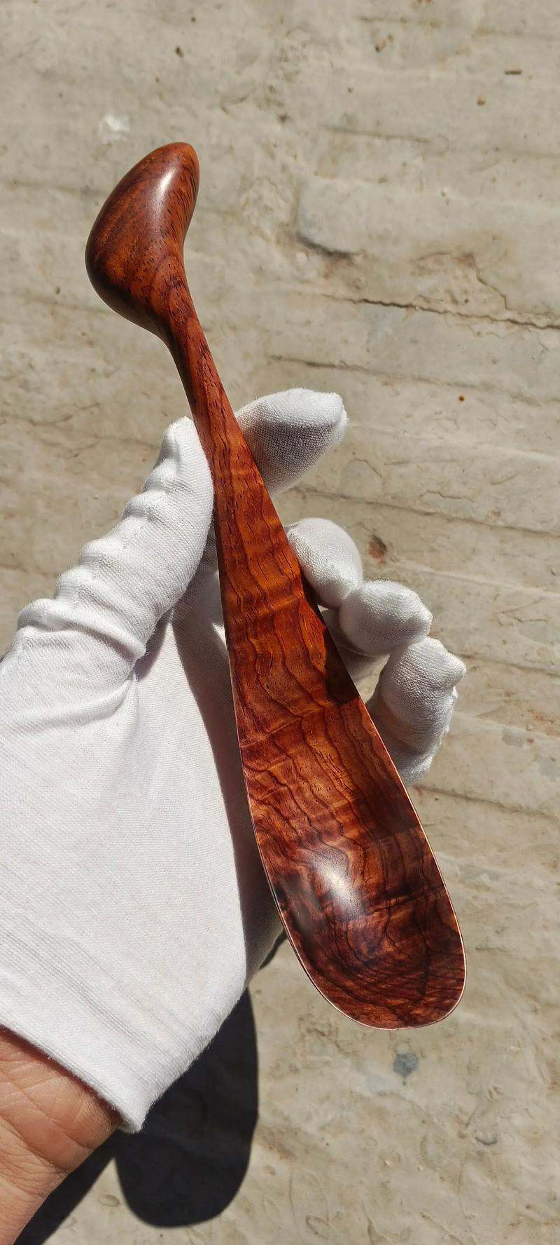 抖音手工艺勺子木制品