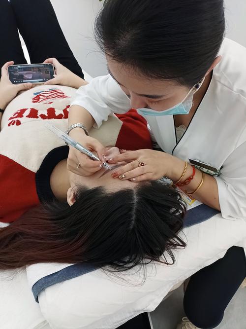 纹眉机器针法视频直播