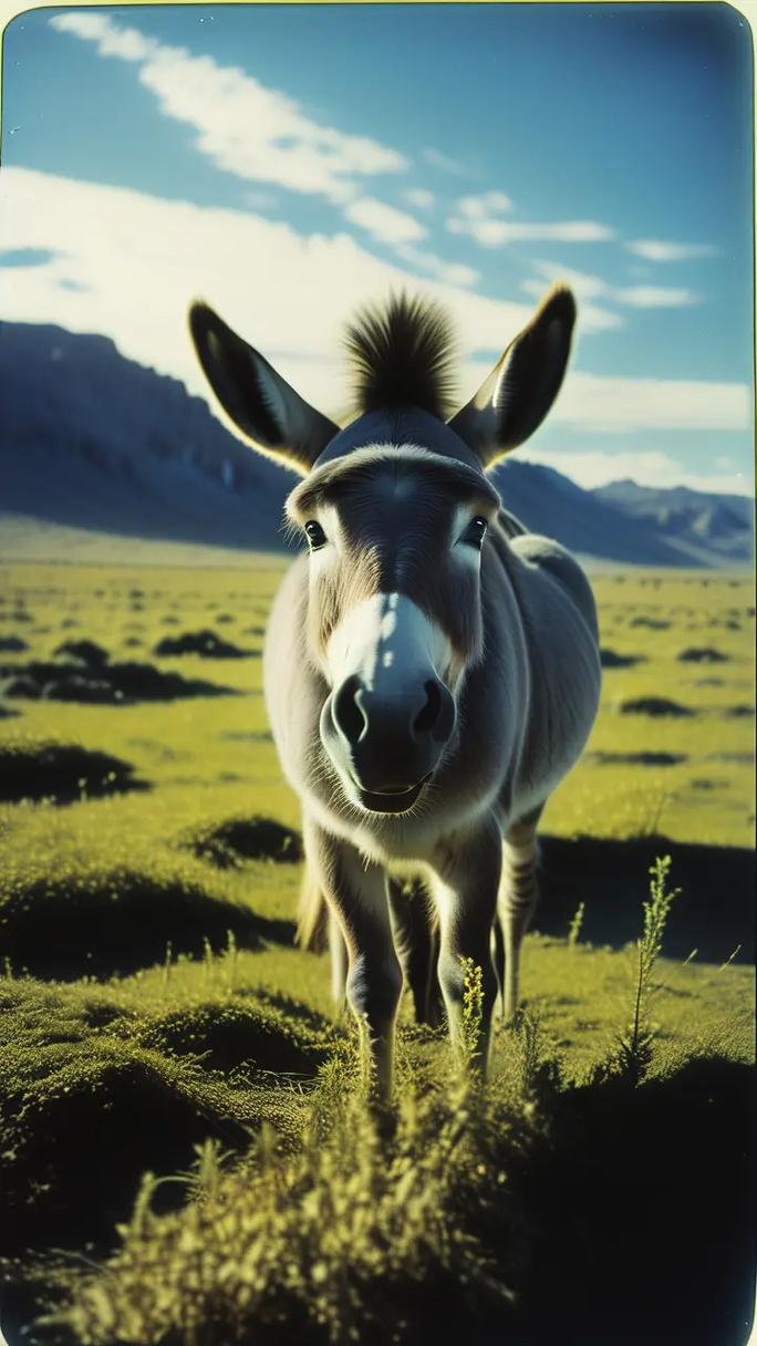 抖音上会说话的小毛驴