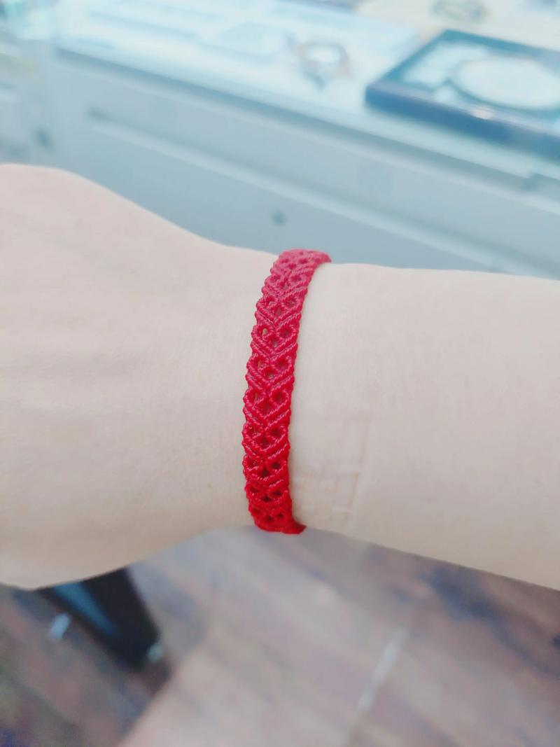 抖音同款红绳制作过程