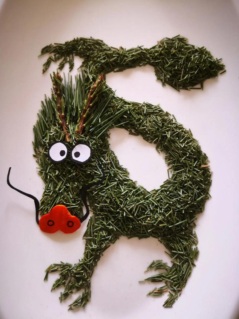 抖音上用不织布做的龙