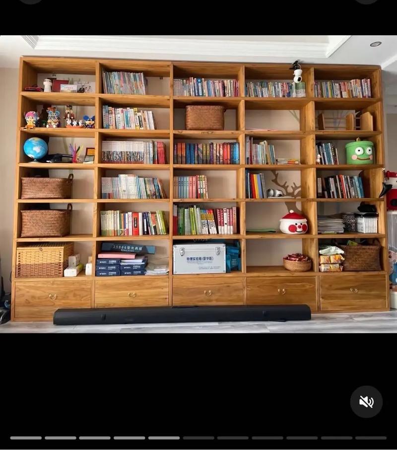 抖音上有杂物间的书柜