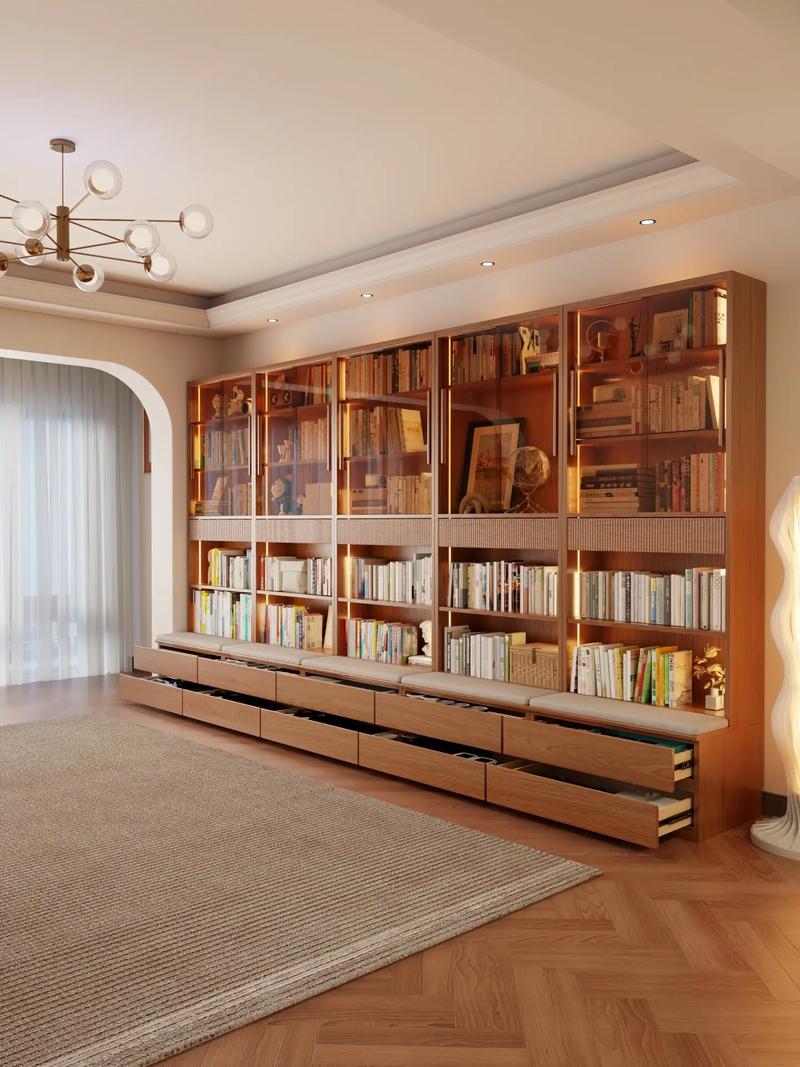 抖音上有杂物间的书柜