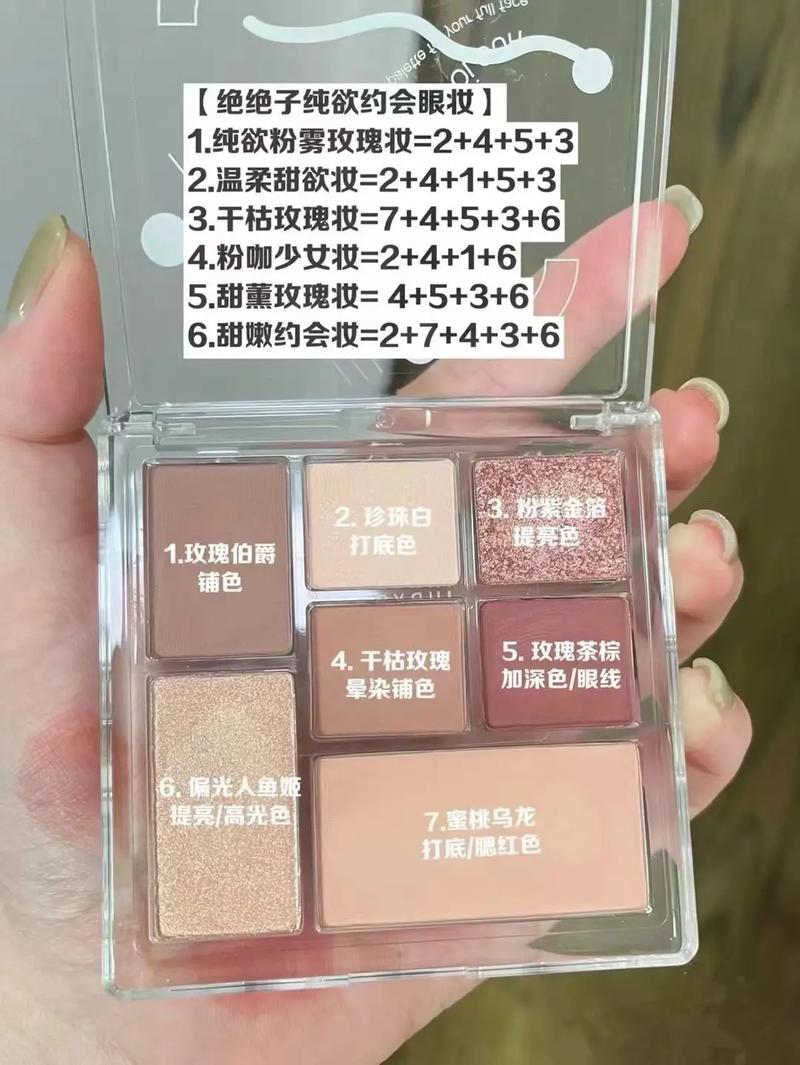 抖音橘朵眼影推荐色号