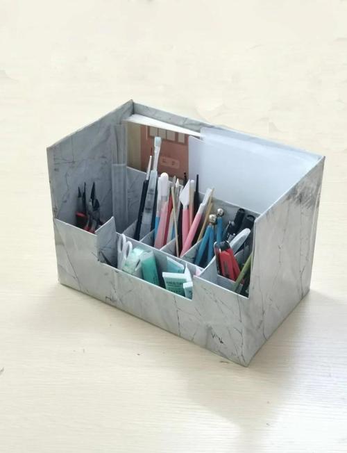 抖音上自己制作铅笔盒