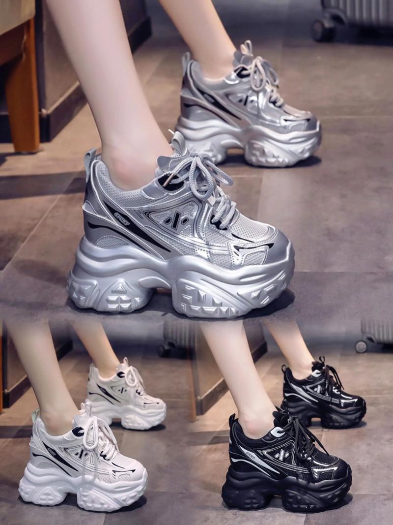 抖音流行内增高运动鞋