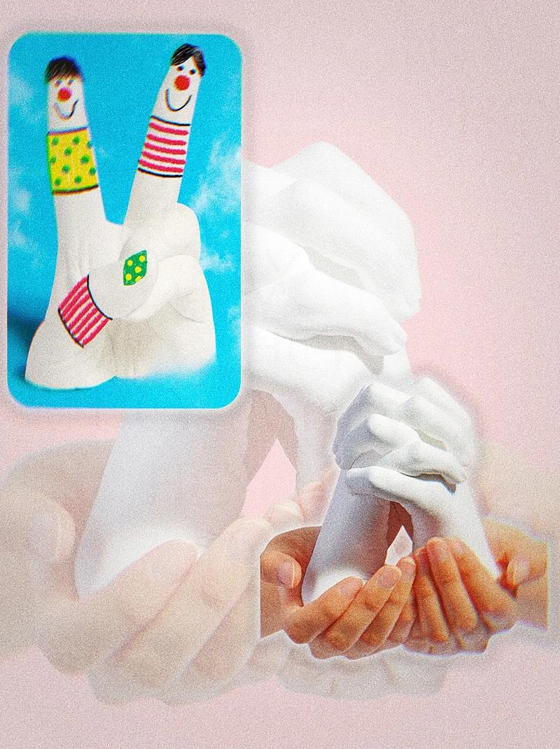 抖音石膏手模型怎么做