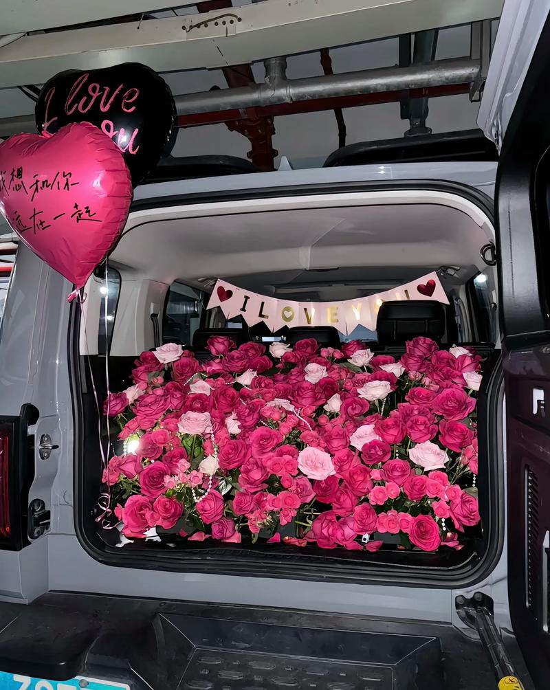 抖音车后备箱布置视频