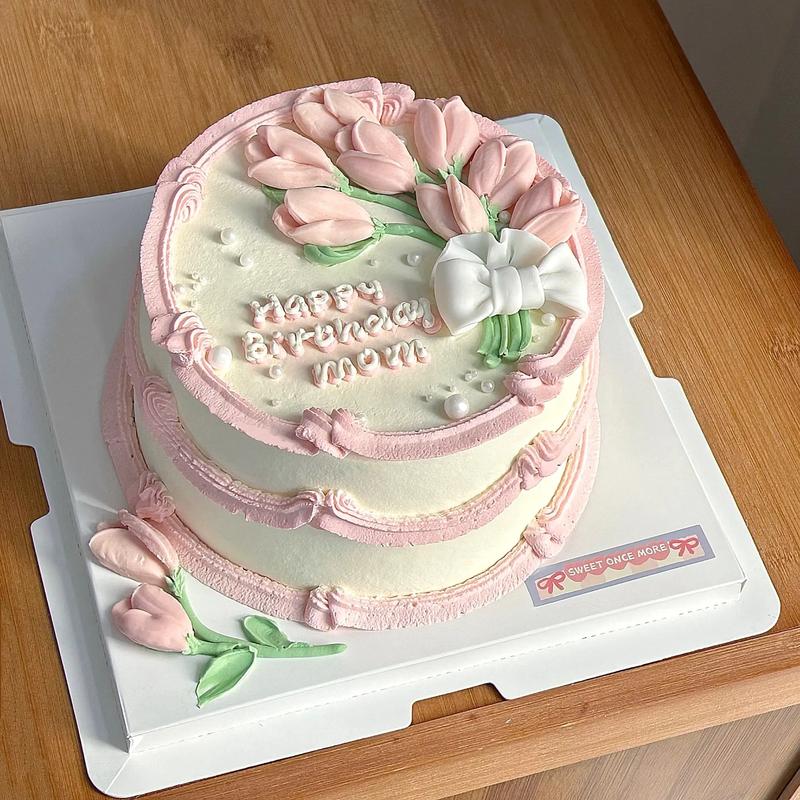 抖音同款生日蛋糕图片