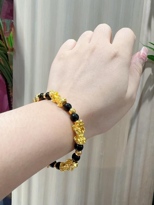 网红抖音貔恘手链图片