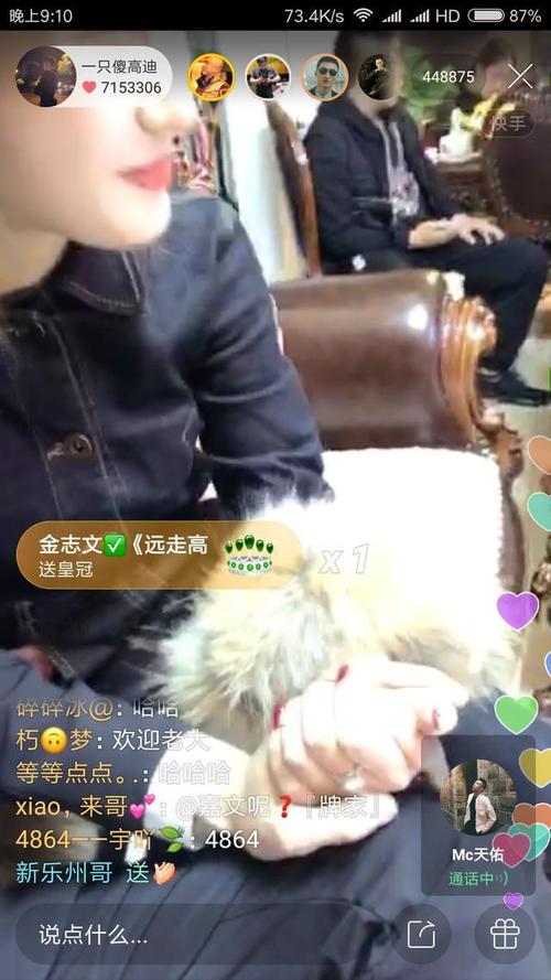 快手高迪天佑连麦视频