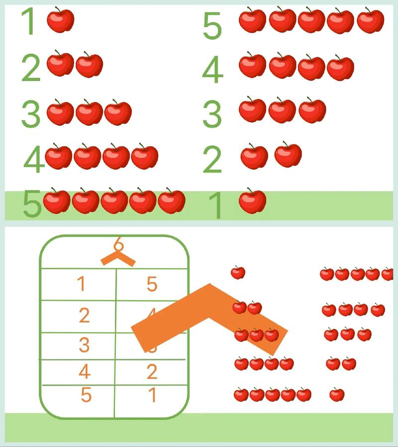 抖音数学分成教具做法
