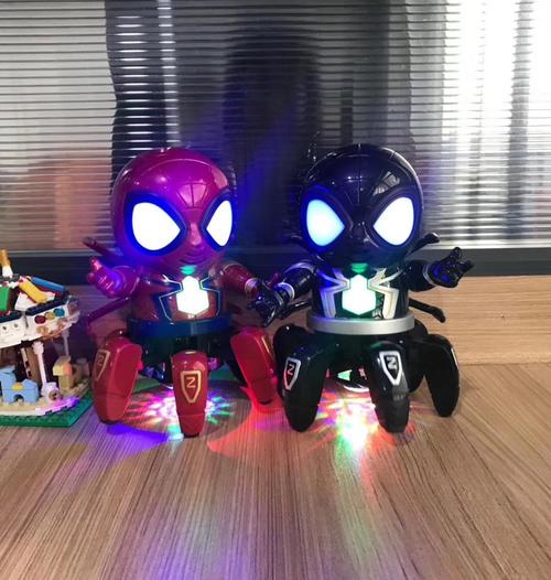 抖音跳舞的灯光机器人