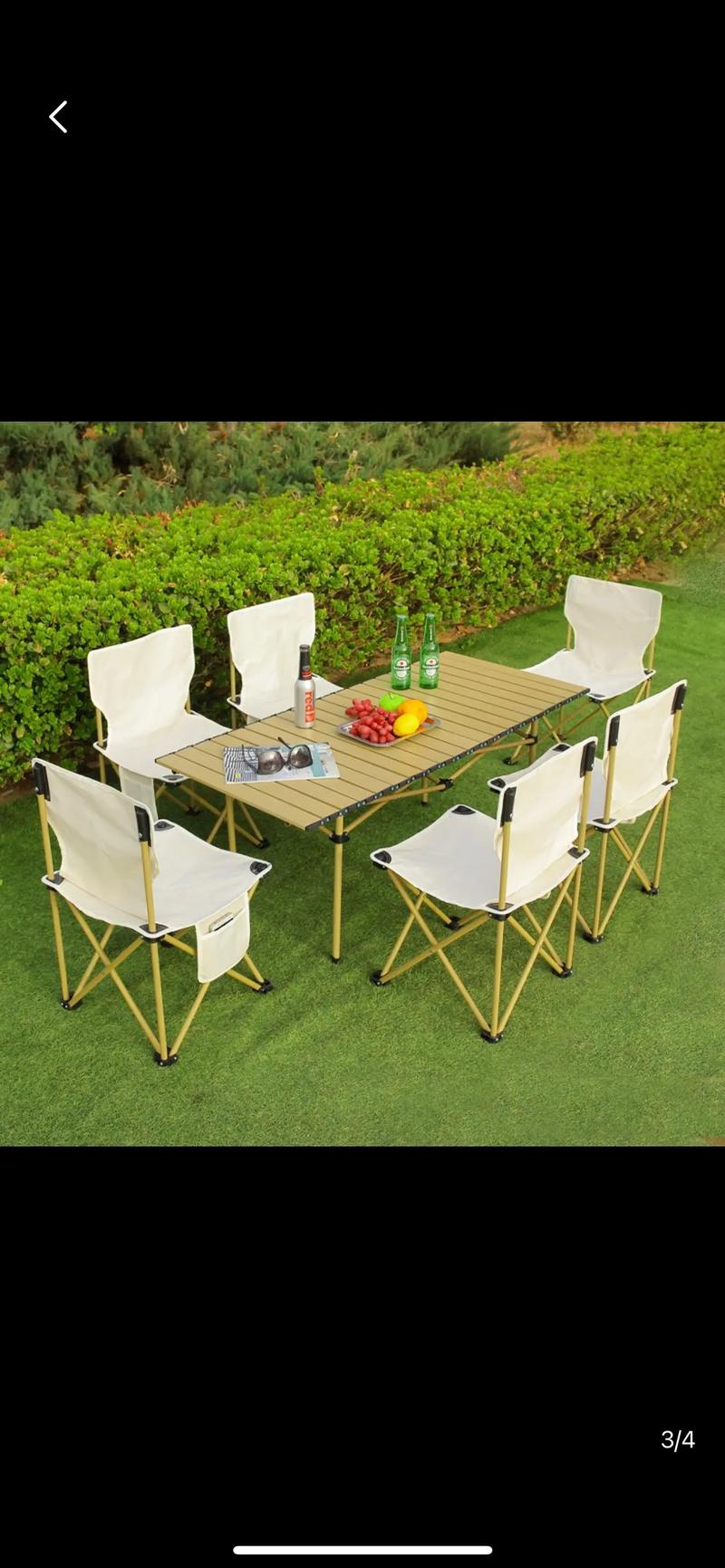 抖音便携折叠桌椅板凳