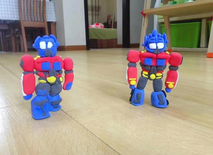 抖音儿童变形金刚手工