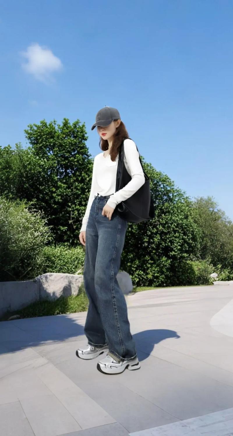 抖音老爹鞋搭配的裤子
